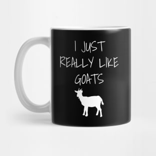 I Just Really Like Goats Mug